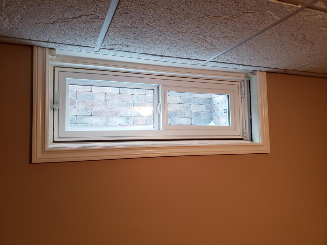 Small Egress Slider Windows