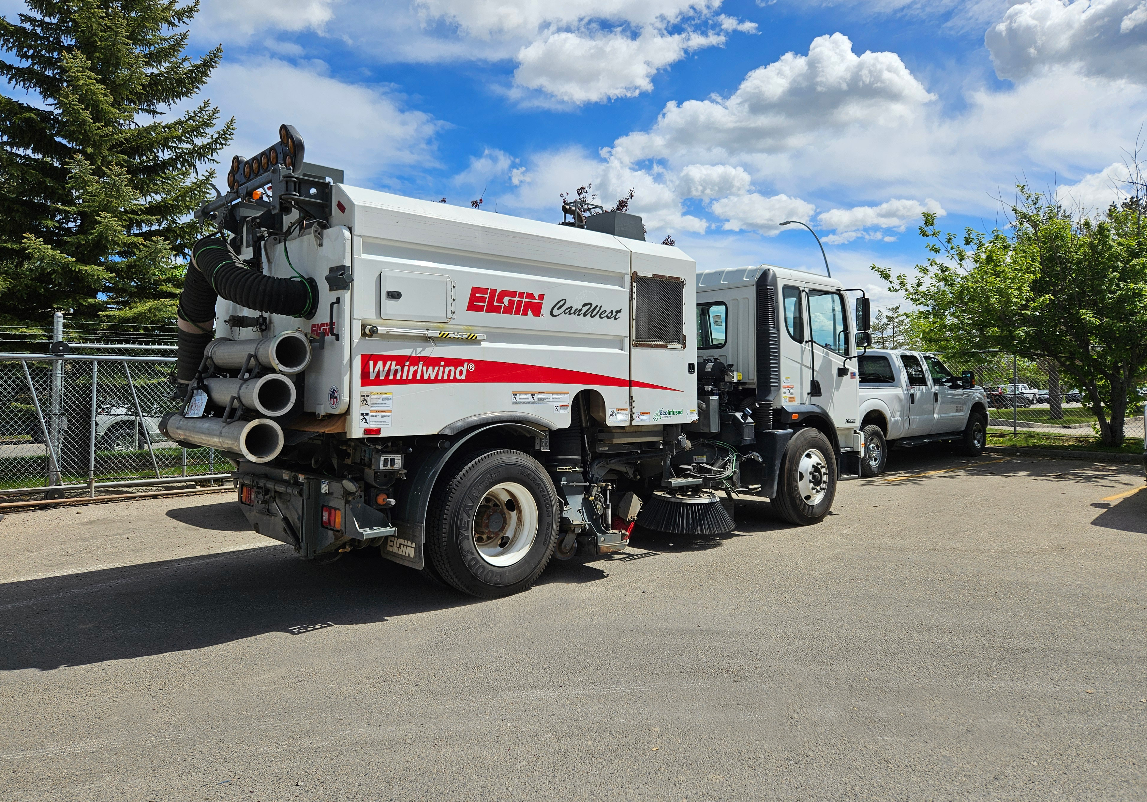2024 Elgin Street Sweeper for Parking lots and commercial properties.